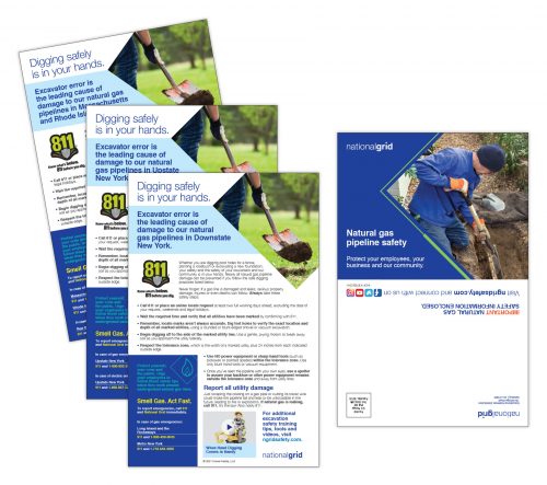 Damage prevention jurisdictional outreach mailers