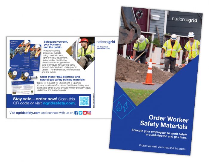 Worker Beware Safety outreach supplemental postcard