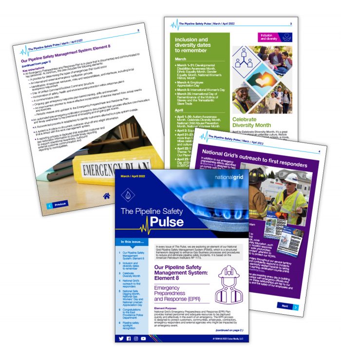 The Pipeline Safety Pulse e-newsletter (March / April 2022)