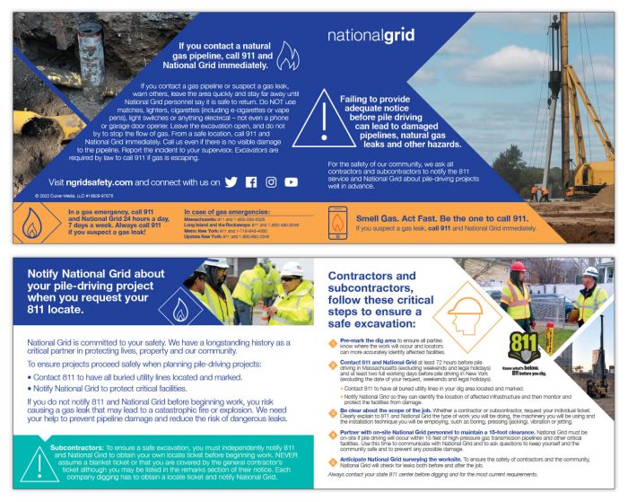 Pile-driving brochure