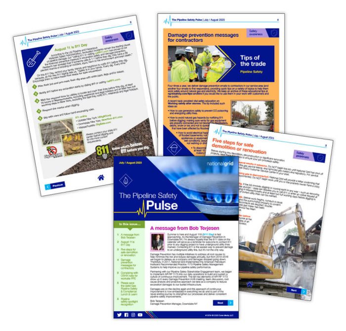 The Pipeline Safety Pulse e-newsletter (July / August 2023)