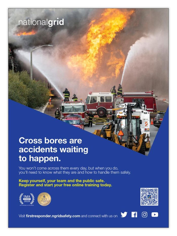 First Responder Utility Safety Training print ad 2023