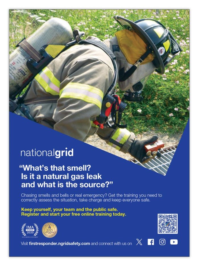 First Responder Utility Safety Training print ad 2024