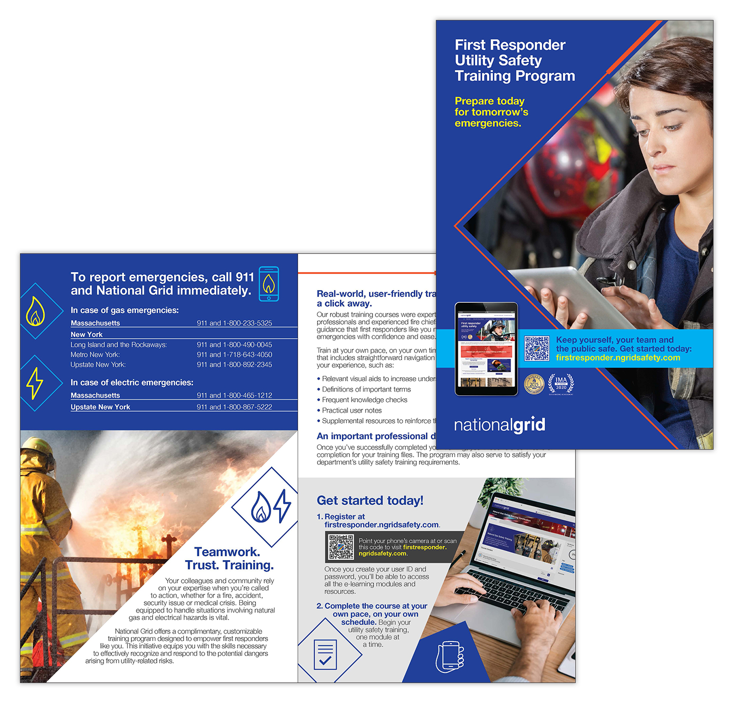 First Responder Utility Safety Training Program catalog