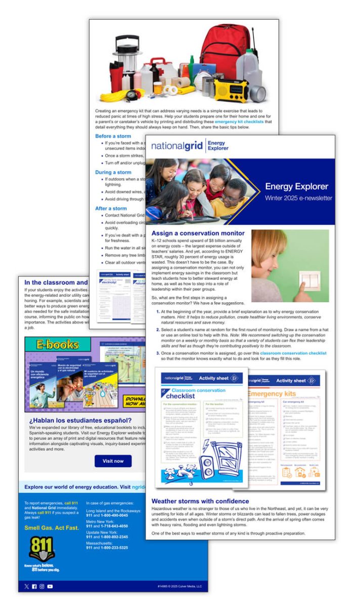 Energy Explorer e-newsletter