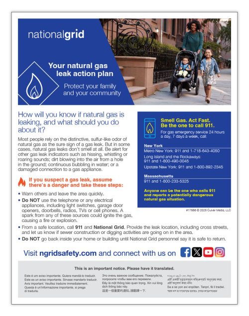 NYC Housing, Preservation and Development Agency flyer