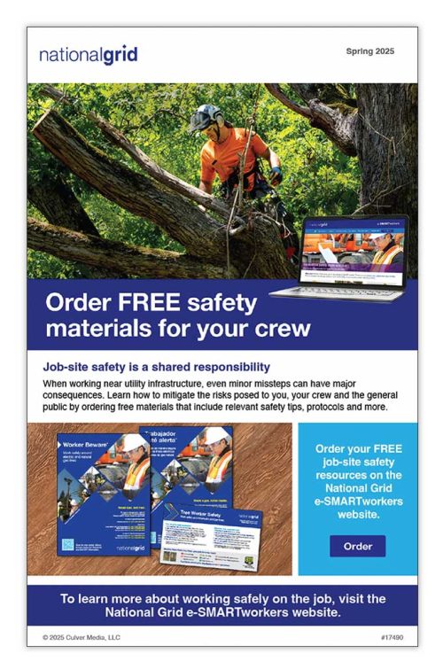 Order FREE safety materials for your crew