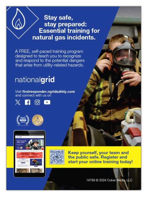 First Responder Utility Safety Training Fire News print ad