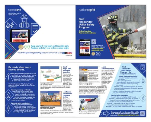 First Responder Utility Safety Training Program catalog