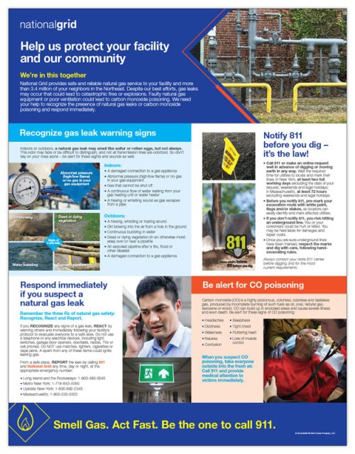 Major accounts poster