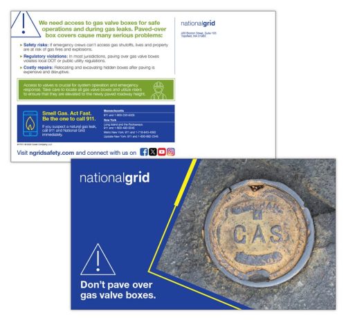 Excavator supplemental postcard