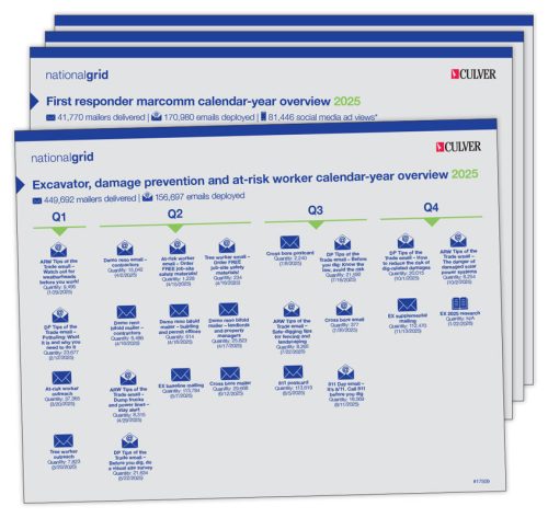 2025 Stakeholder engagement timeline: Q1–Q4