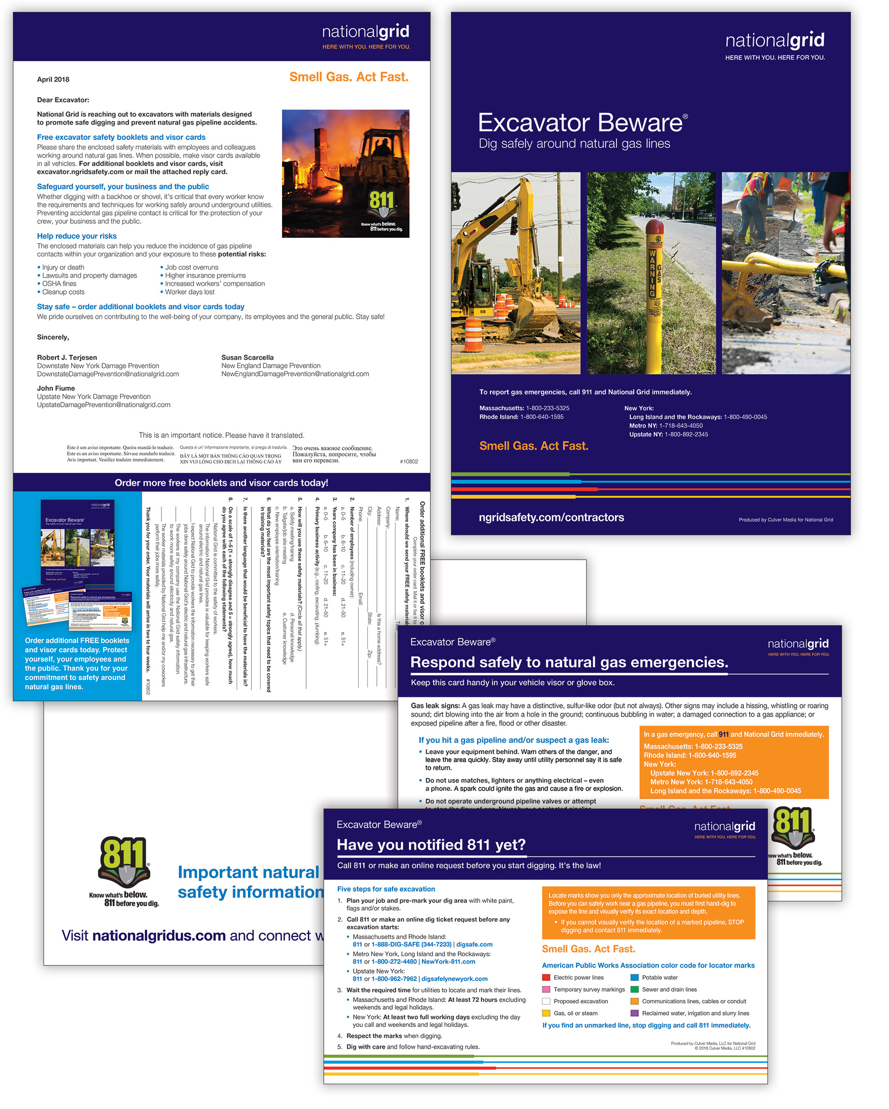 Large company excavator mailing kit (April 2018) - Image 2