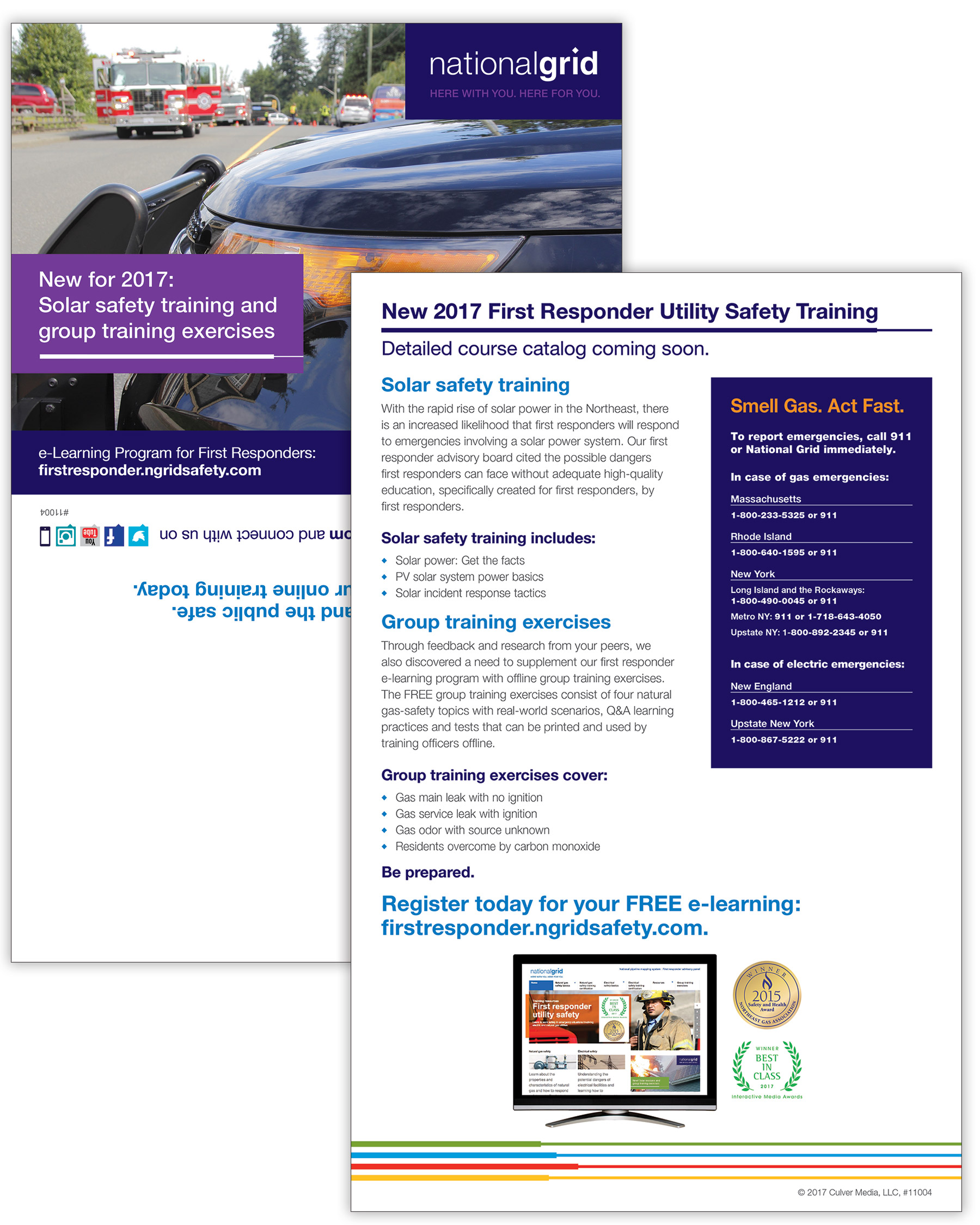 First responder law enforcement bifold mailer (December 2017) - Image 2