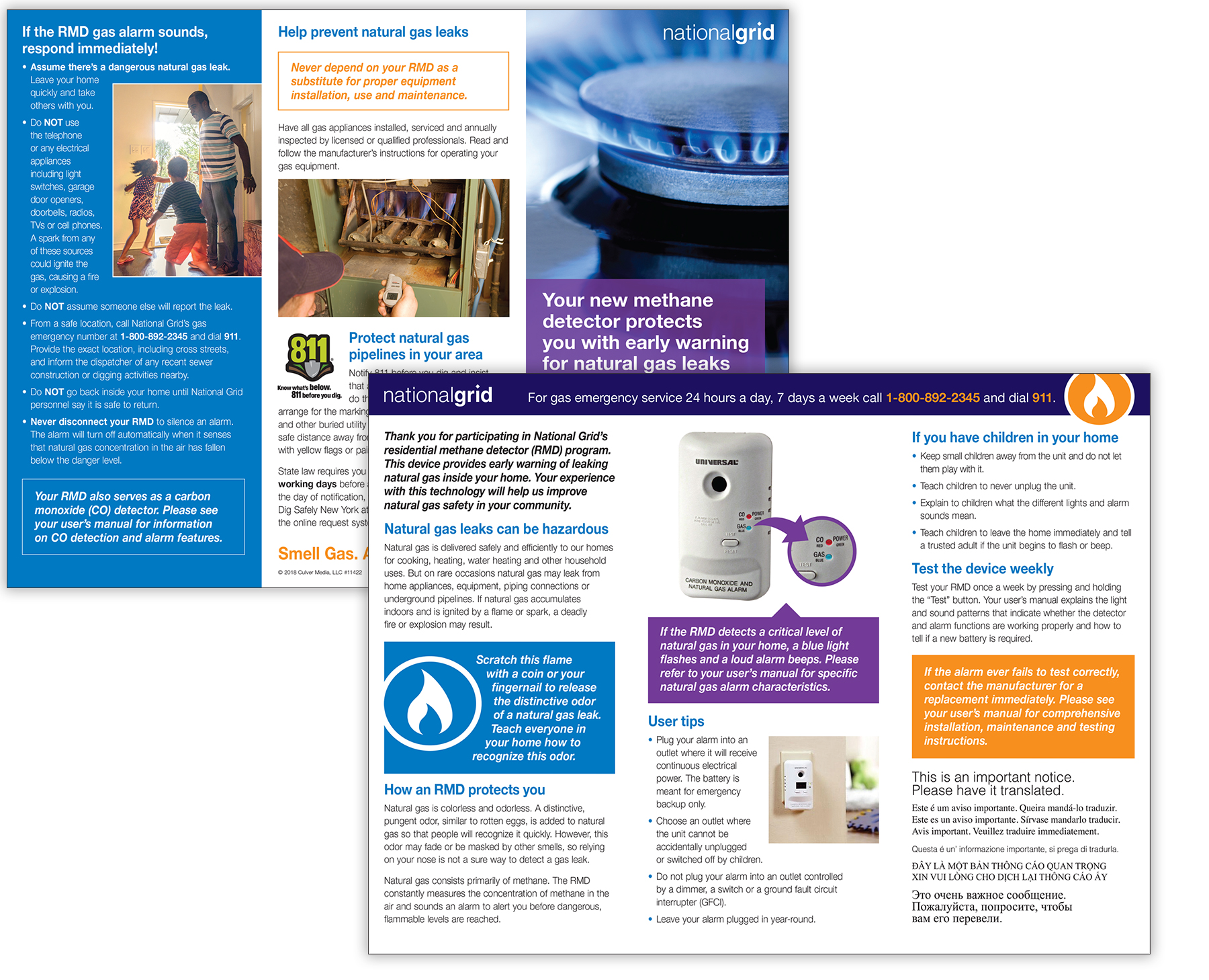 Residential methane detector brochure – UNY (October 2018) - Image 2