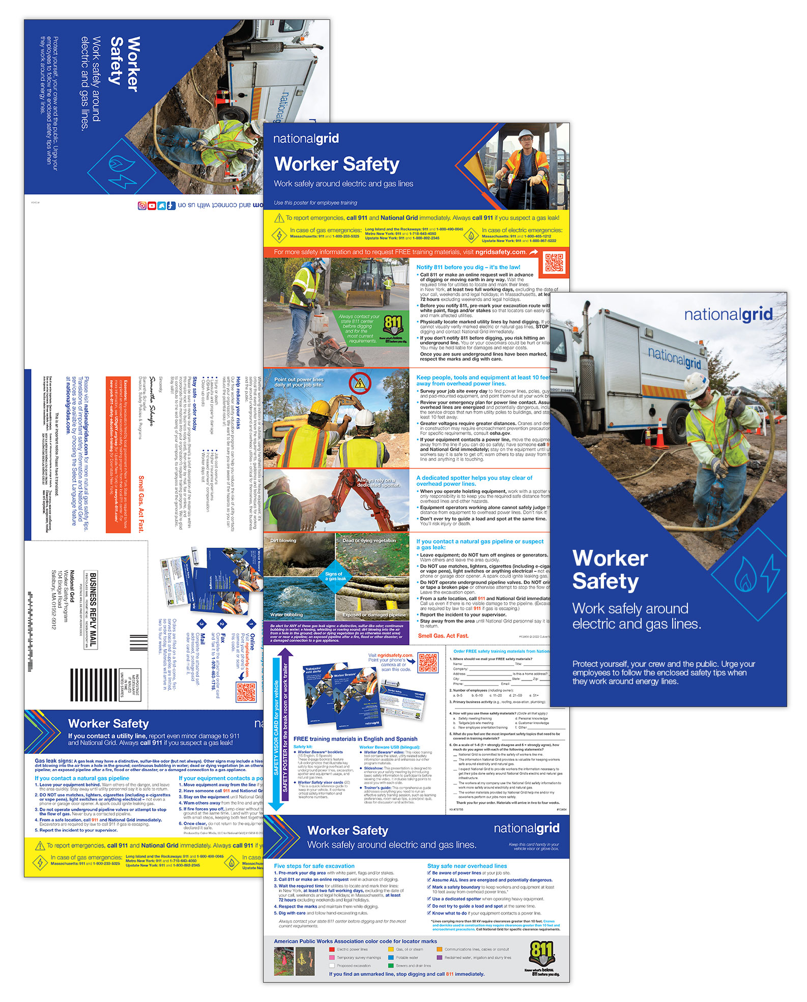 Worker Beware Safety outreach mailer