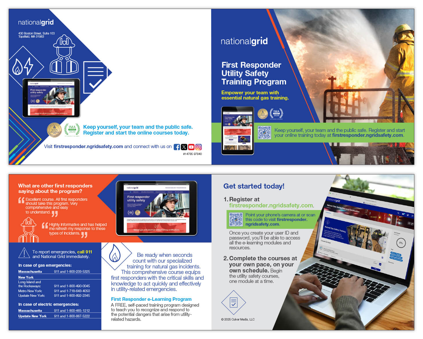 First Responder Utility Safety Training bifold