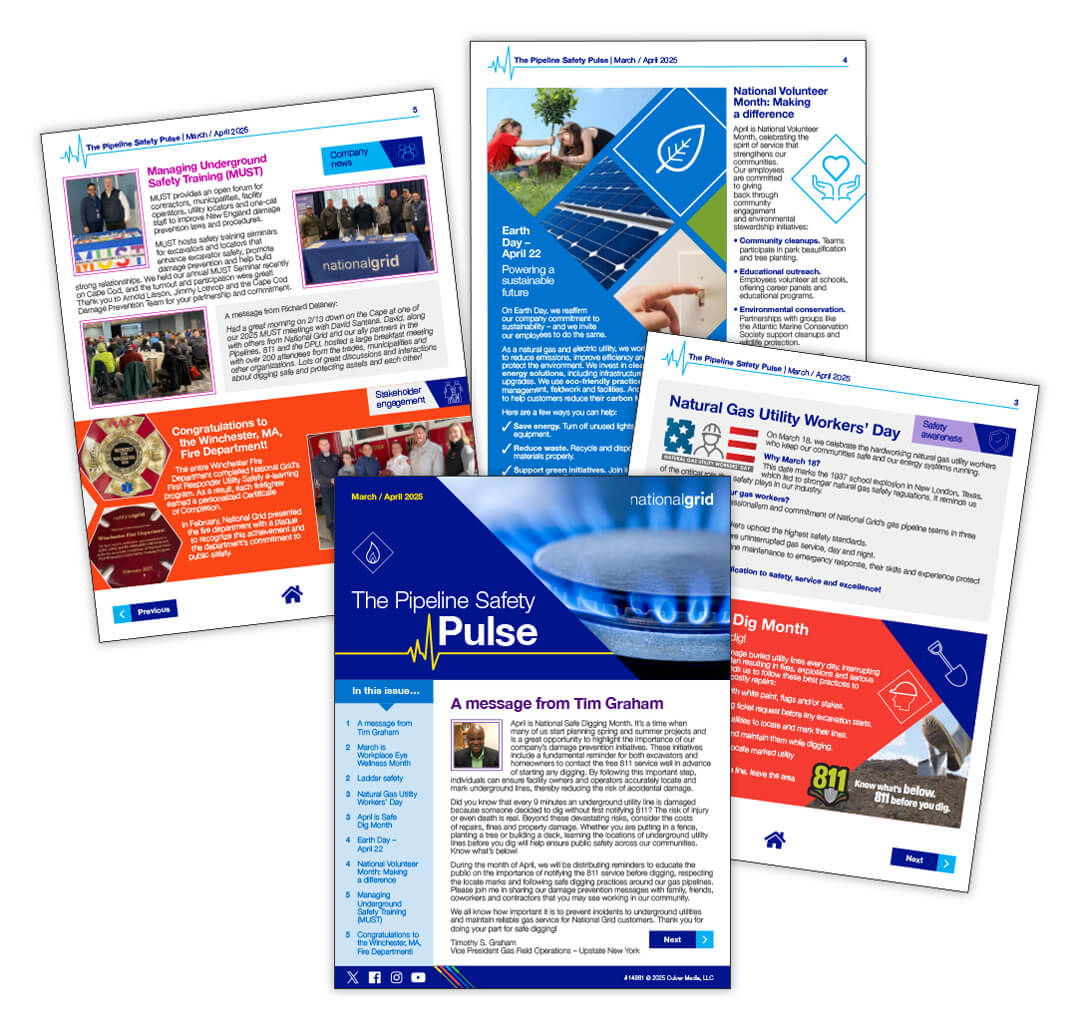 The Pipeline Safety Pulse e-newsletter (March / April 2025)