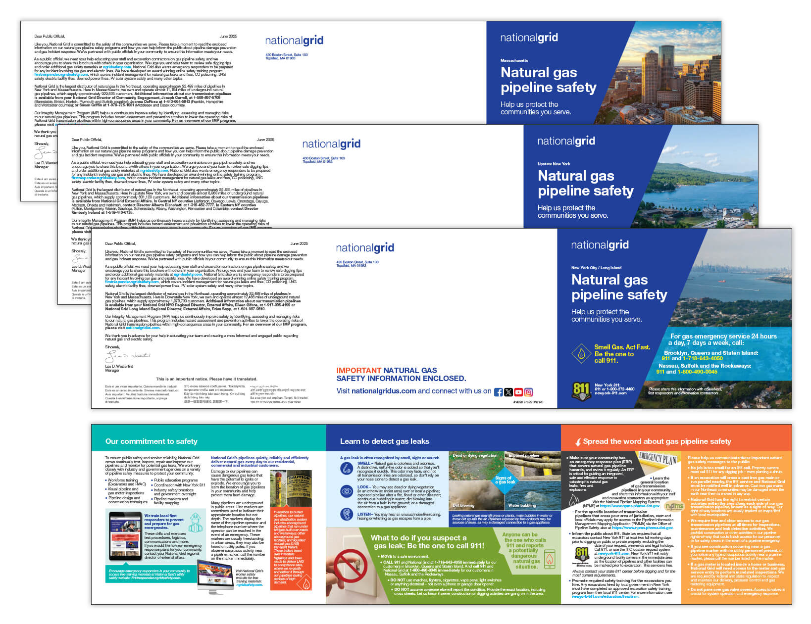 Public officials baseline mailers