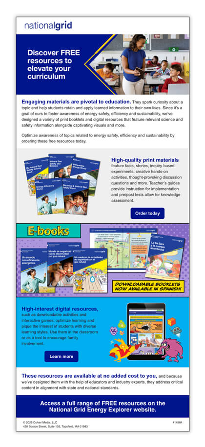 Discover FREE resources to elevate your curriculum email